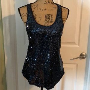 Gap size small sequin tank top. NWT